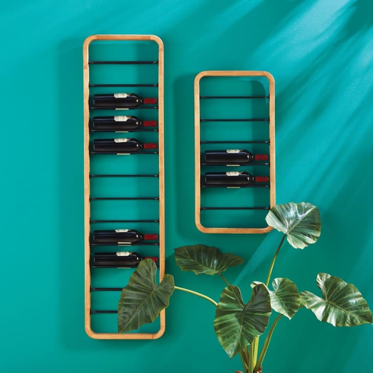 The 9 Best Wall Mounted Wine Racks That Look Like Wall Art Starting At 20 Apartment Therapy